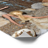 先史時代の生活 ポスター (角)