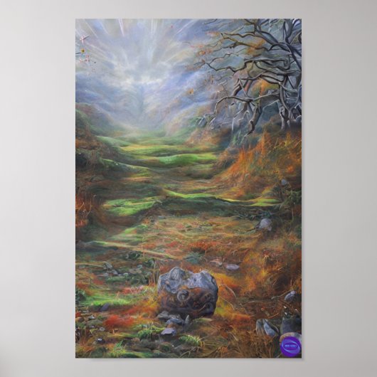 先史時代の谷 ポスター (正面)