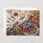 先史時代の遊び場はがき シーズンポストカード (正面/裏面)