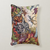 先史時代の遊び場 アクセントクッション (正面(垂直))