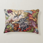 先史時代の遊び場 アクセントクッション (裏面)