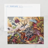 先史時代の遊び場 ポストカード (正面/裏面)