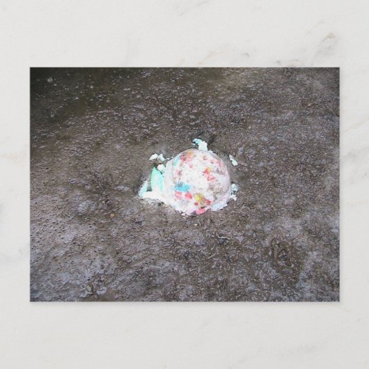 先史時代の ポストカード (正面)