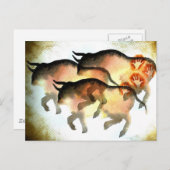 先史時代の ポストカード (正面/裏面)