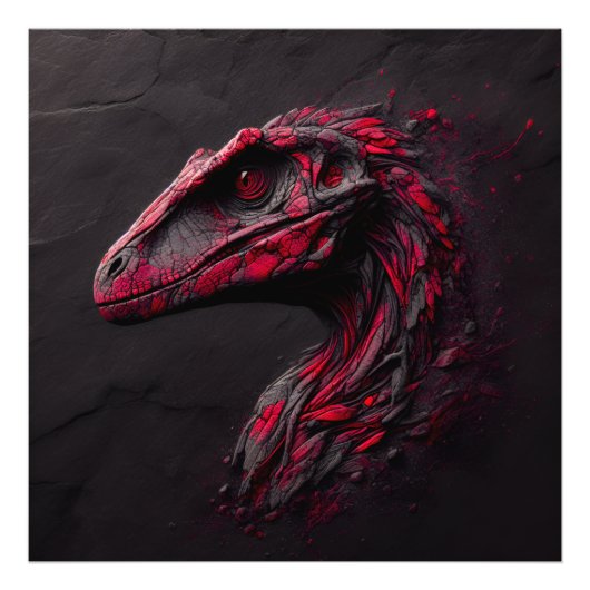 先史時代への歌 – The Genius of the AI フォトプリント (正面)