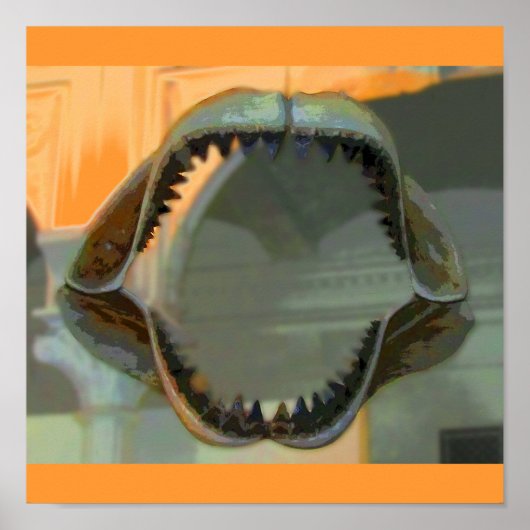 先史時代ジョーズCB ポスター (正面)