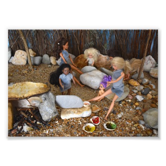 先史美術学校。 フォトプリント            (正面)