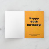 先史60誕生日 カード (内部)