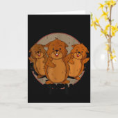 先天性心疾患の意識 心臓病 戦士 サポート 手術 カード (黄色い花)