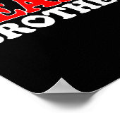 先天性心疾患 戦士 兄弟 先天性心臓病 ポスター (角)