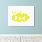 先天性愛の悪臭!! キャンバスプリント (インサイチュ (ウッドフロア))