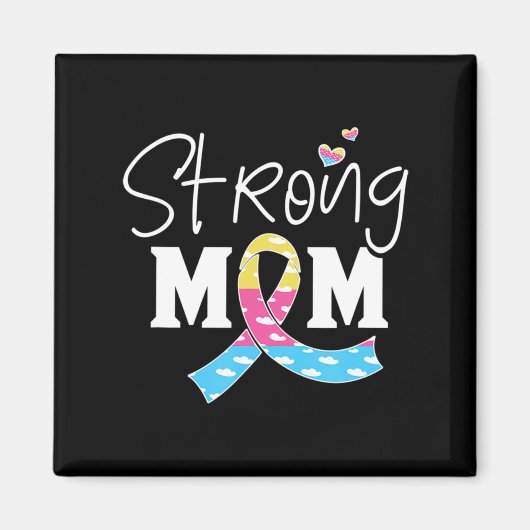 先天性横隔膜ヘルニア認識度CDHママ マグネット (正面)