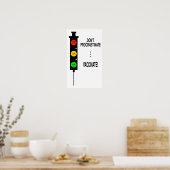 先延ばしするな…予防接種！ ポスター (キッチン)