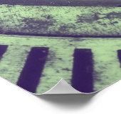 「先延ばしは時間の盗人」引用文 ポスター (角)