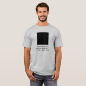 先延ばしTシャツ Tシャツ (正面フル)