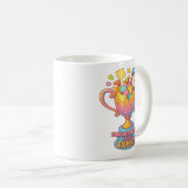 先延べ専門家おもしろい杯 コーヒーマグカップ (正面右)