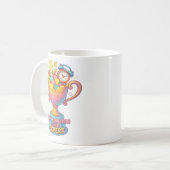 先延べ専門家おもしろい杯 コーヒーマグカップ (正面左)