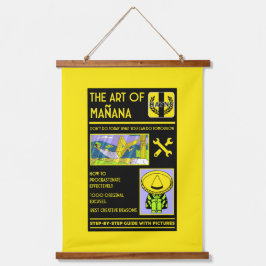 先延べ芸術 – マニアナ 吊り下げ型タペストリー