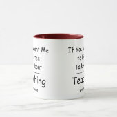 先物おもしろい学院先生 マグカップ (中央)