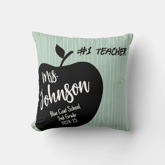 先生ありがとうリタイアアップスポット クッション (正面)