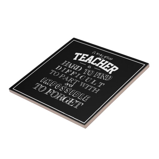 先生ありがとう感謝ギフト タイル (側面)