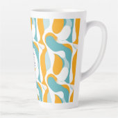 先生ありがとう - 名前入り カフェラテマグ (右)