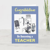 先生おめでとう カード (正面)