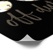 先生おもしろいギフトオフ関税サングラス最終日 ポスター (角)