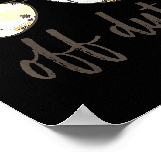 先生おもしろいギフトオフ関税サングラス最終日 ポスター (角)