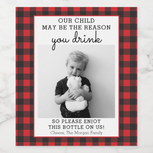 先生おもしろいギフトワインラベル – クリスマスプレゼント ワインラベル (シングルラベル)