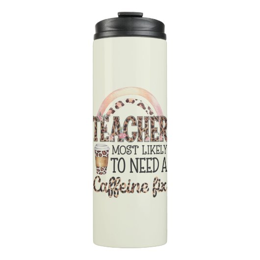 先生おもしろいギフト最も可能性の高いことわざ引用文 タンブラー (正面)