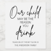 先生おもしろいギフト、クリスマス先生ギフト ワインラベル (シングルラベル)