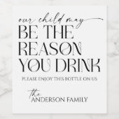 先生おもしろいギフト、クリスマス先生ギフト ワインラベル (シングルラベル)