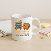 先生おもしろいコーヒーカップ；強化先生 コーヒーマグカップ