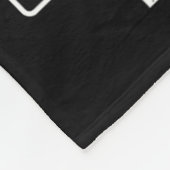 先生おもしろいニースいけな疲れた先生クリスマス フリースブランケット (角)