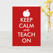 先生おもしろい賞の週のグリーティングカード カード (黄色い花)