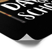 先生おもしろい100th Day Of Schoolホッケー ポスター (角)