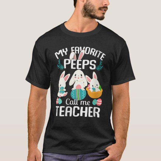 先生おもしろいSイースターエッグmyバお気に入りのニーカル Tシャツ (正面)