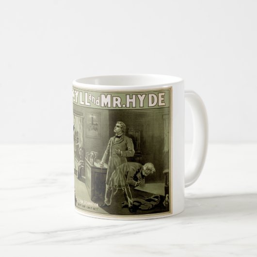 先生およびハイド氏のJekyll奇妙な例 コーヒーマグカップ (正面右)
