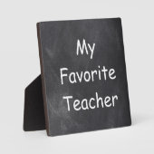 先生お気に入りのシャルボードデザインギフトアイディア フォトプラーク (正面)
