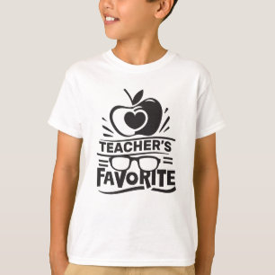 先生お気に入りの学カッコいい校 Tシャツ