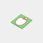 先生からのアップル ポストイット (アングル)