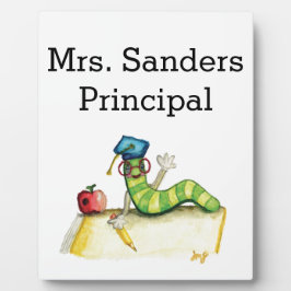 先生からのノート フォトプラーク