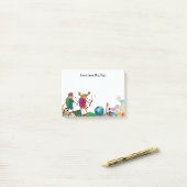 先生からの子どもたちへのメッセージ - 個人的な贈り物 ポストイット (デスク上)