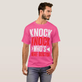 先生がおいでになったノックの音 – Tシャツ (正面フル)