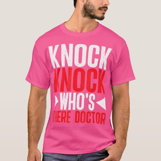 先生がおいでになったノックの音 – Tシャツ (正面)