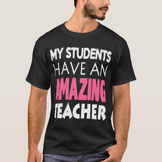 先生が世界に知らせる Tシャツ (正面)