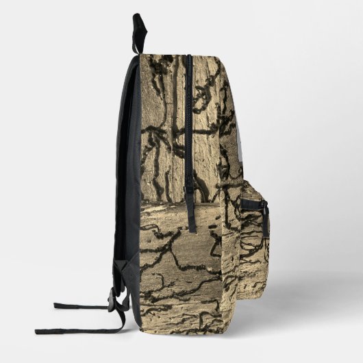 先生が将来の評価を形男女兼用成 プリントバックパック (左)