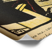 先生が弟子に犯罪を戒める ポスター (角)