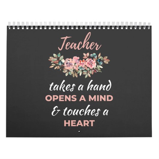 先生が心を開く カレンダー (カバー)